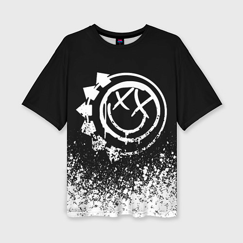 Женская футболка оверсайз Blink-182 7 / 3D-принт – фото 1