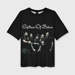 Женская футболка оверсайз Children of Bodom 3