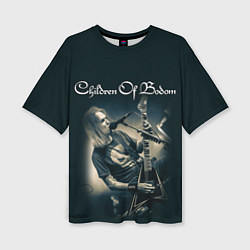 Женская футболка оверсайз Children of Bodom 4