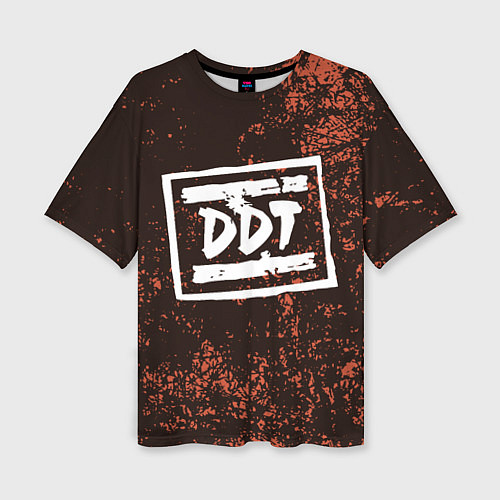 Женская футболка оверсайз ДДТ Z / 3D-принт – фото 1