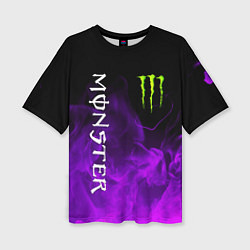 Женская футболка оверсайз MONSTER ENERGY