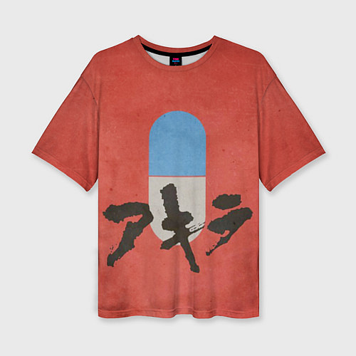 Женская футболка оверсайз Аниме Акира / 3D-принт – фото 1