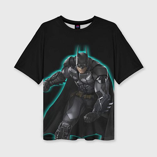 Женская футболка оверсайз Batman: Arkham Knight / 3D-принт – фото 1