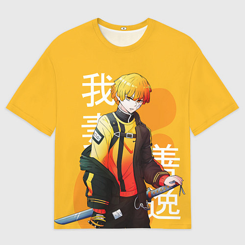 Женская футболка оверсайз Agatsuma / 3D-принт – фото 1