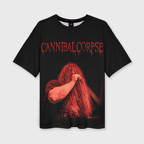 Женская футболка оверсайз Cannibal Corpse 6 / 3D-принт – фото 1