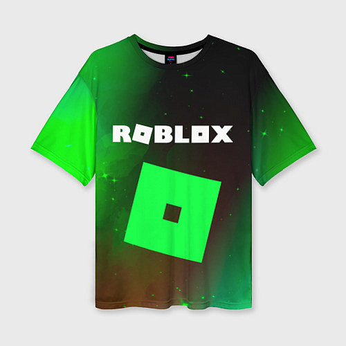 Женская футболка оверсайз ROBLOX РОБЛОКС / 3D-принт – фото 1