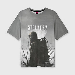 Женская футболка оверсайз STALKER 2