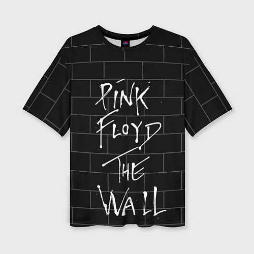 Женская футболка оверсайз PINK FLOYD / 3D-принт – фото 1