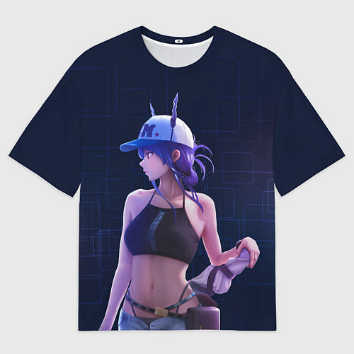 Женская футболка оверсайз Chen Arknights / 3D-принт – фото 1