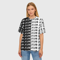 Футболка оверсайз женская JoJo Bizarre Adventure, цвет: 3D-принт — фото 2