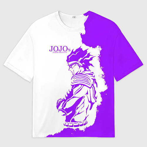 Женская футболка оверсайз JoJo Bizarre Adventure / 3D-принт – фото 1