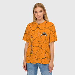 Футболка оверсайз женская КОРОЛЬ И ШУТ, цвет: 3D-принт — фото 2