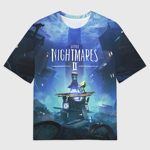 Женская футболка оверсайз Little Nightmares 2 / 3D-принт – фото 1