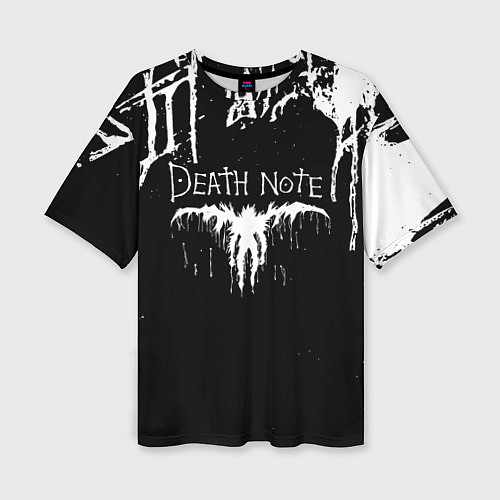 Женская футболка оверсайз Death Note / 3D-принт – фото 1