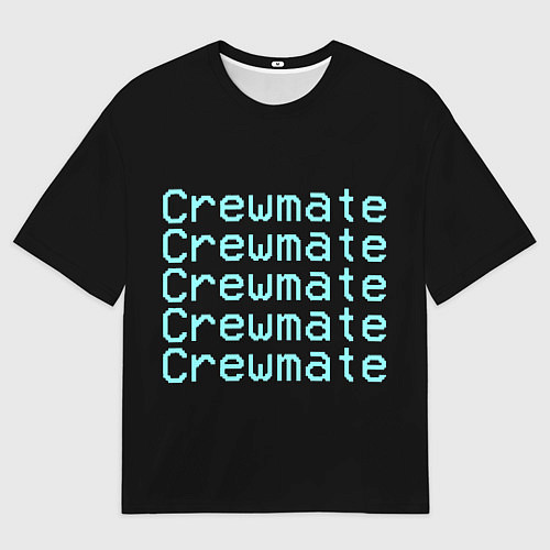 Женская футболка оверсайз Among Us / 3D-принт – фото 1