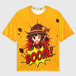 Футболка оверсайз женская Мегумин BOOM, цвет: 3D-принт