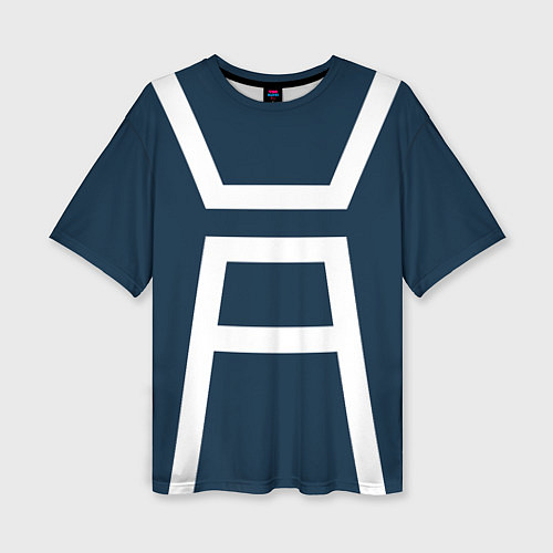 Женская футболка оверсайз Моя геройская академия / 3D-принт – фото 1