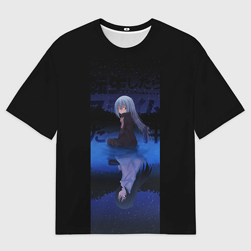 Женская футболка оверсайз Slime / 3D-принт – фото 1