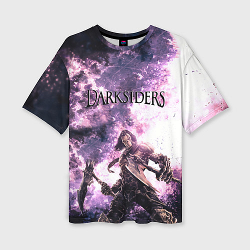 Женская футболка оверсайз Darksiders 2 / 3D-принт – фото 1