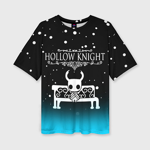 Женская футболка оверсайз HOLLOW KNIGHT / 3D-принт – фото 1