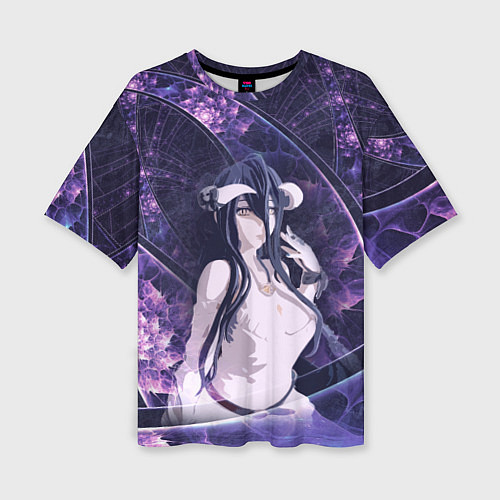 Женская футболка оверсайз Альбедо / 3D-принт – фото 1