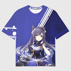 Футболка оверсайз женская Genshin Impact, цвет: 3D-принт