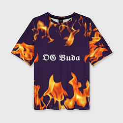 Женская футболка оверсайз OG Buda
