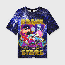 Женская футболка оверсайз 5 СЕЗОН BRAWL STARS