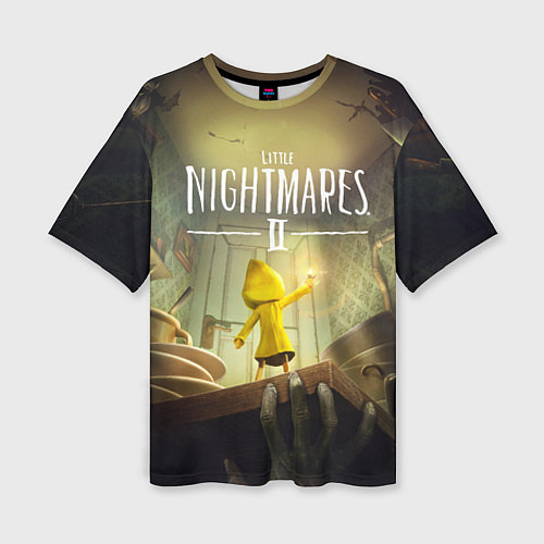 Женская футболка оверсайз Little Nightmares 2 / 3D-принт – фото 1