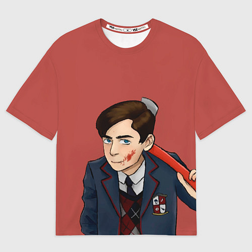 Женская футболка оверсайз Академия Амбрелла / 3D-принт – фото 1