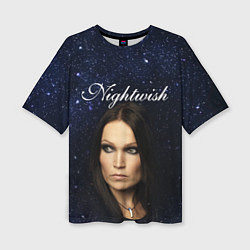 Женская футболка оверсайз Nightwish Tarja Turunen Z