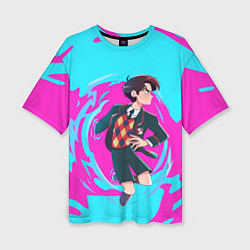 Футболка оверсайз женская Путешественник во времени, цвет: 3D-принт