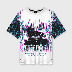 Женская футболка оверсайз Tokyo Ghoul Токийский Гуль