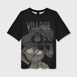 Женская футболка оверсайз VILLAGE resident evil