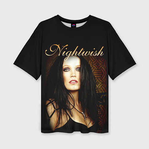 Женская футболка оверсайз Nightwish / 3D-принт – фото 1
