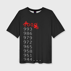 Женская футболка оверсайз 1000 - 7 Tokyo Ghoul