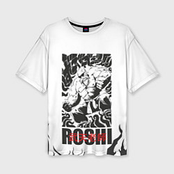 Женская футболка оверсайз Roshi