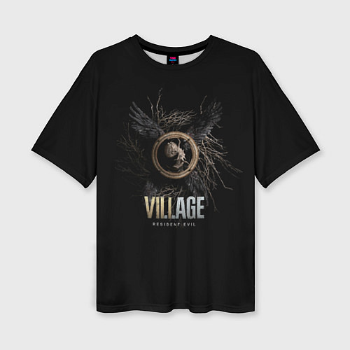 Женская футболка оверсайз Resident Evil Village / 3D-принт – фото 1