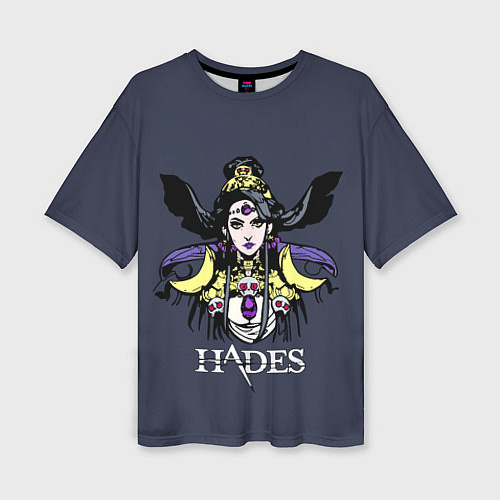 Женская футболка оверсайз Hades / 3D-принт – фото 1