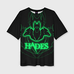 Женская футболка оверсайз Hades