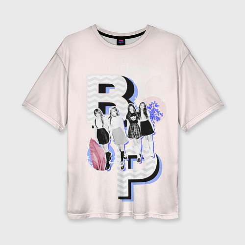 Женская футболка оверсайз BP Style / 3D-принт – фото 1