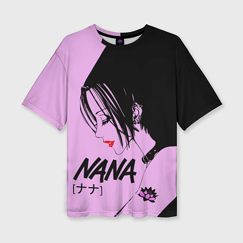 Женская футболка оверсайз Нана аниме / 3D-принт – фото 1