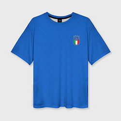 Женская футболка оверсайз Форма сборной Италии
