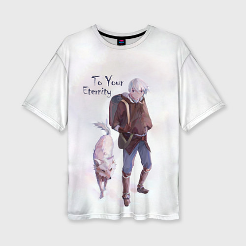 Женская футболка оверсайз Для тебя, БессмертныйФуши / 3D-принт – фото 1