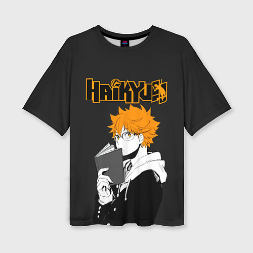 Женская футболка оверсайз Шоё Хината Haikyuu!! / 3D-принт – фото 1