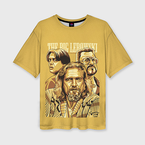 Женская футболка оверсайз The Big Lebowski / 3D-принт – фото 1