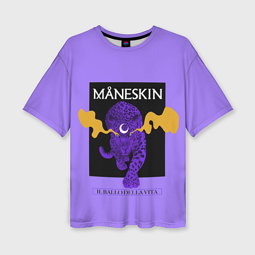 Женская футболка оверсайз Maneskin / 3D-принт – фото 1