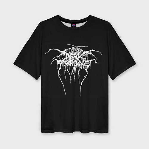 Женская футболка оверсайз Darkthrone / 3D-принт – фото 1