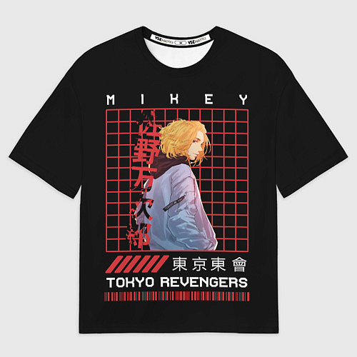 Женская футболка оверсайз Майки Тосва токийские мстители / 3D-принт – фото 1
