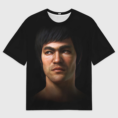 Женская футболка оверсайз Bruce / 3D-принт – фото 1